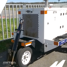 N°. 1 x HOBART 60 KVA GPU, complete with 28.5 VDC power unit, in excellent condition, year of manufacture 2012